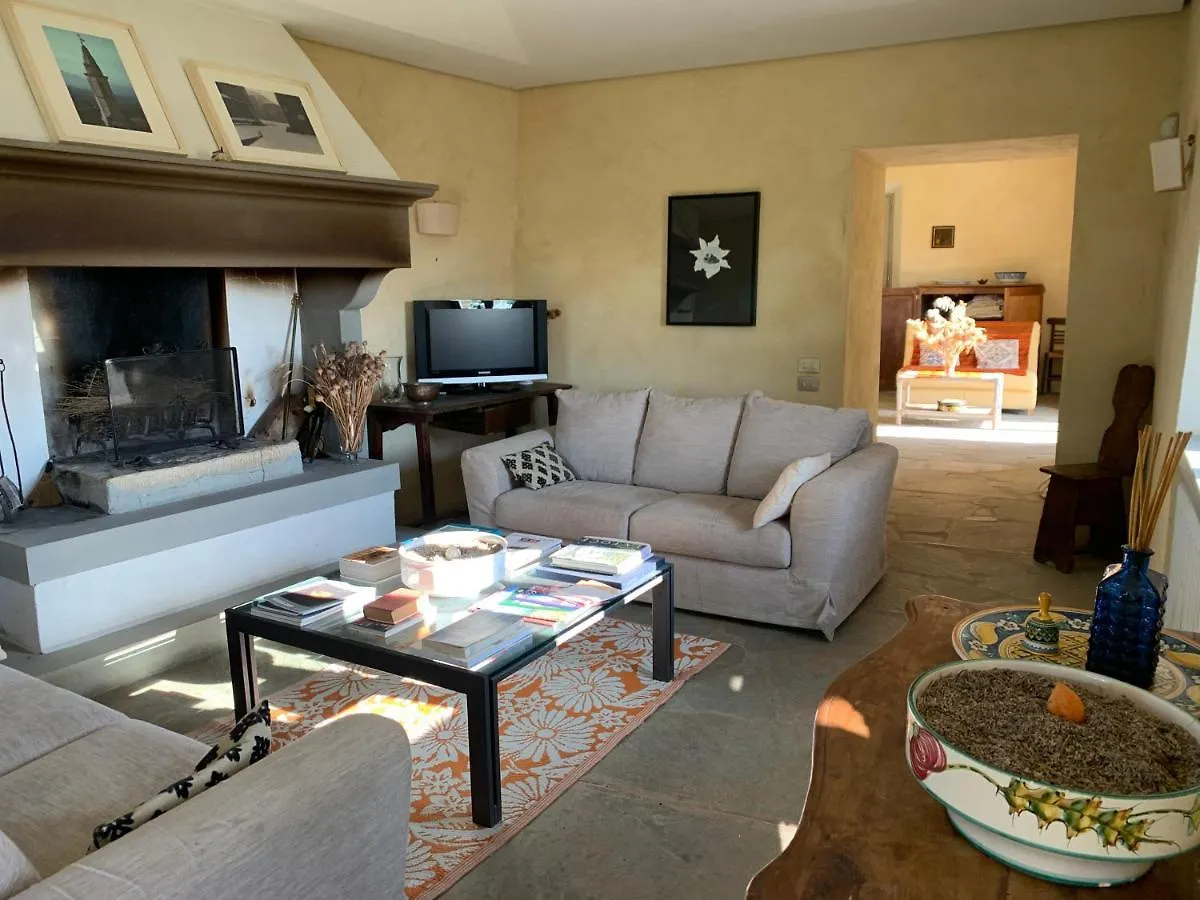 Podere Fontebernardi Casa Con Vista Su Pienza Casa de Férias