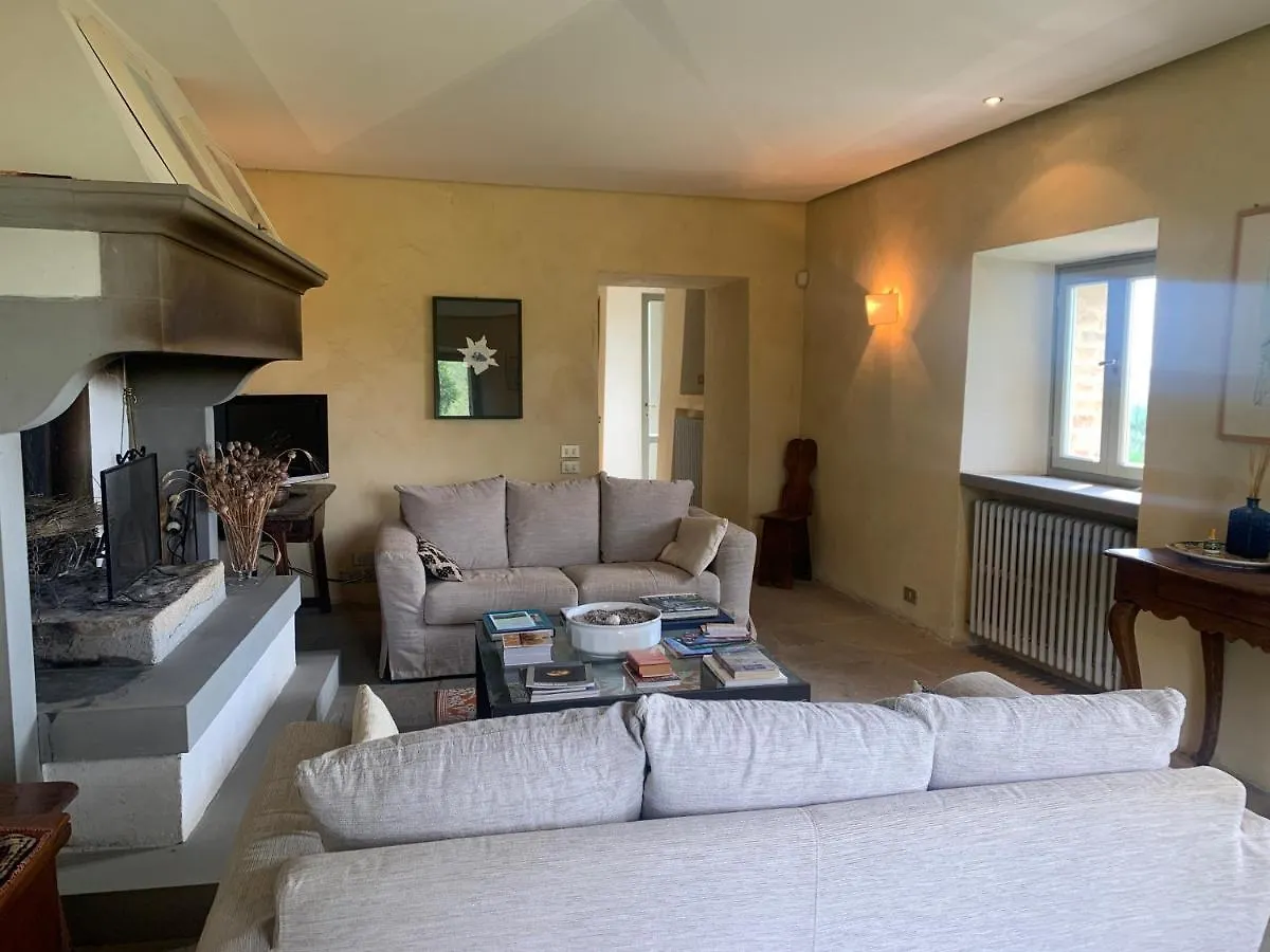 Podere Fontebernardi Casa Con Vista Su Pienza Casa de Férias