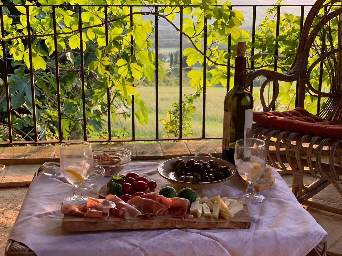 Podere Fontebernardi Casa Con Vista Su Pienza 0*,  Itália