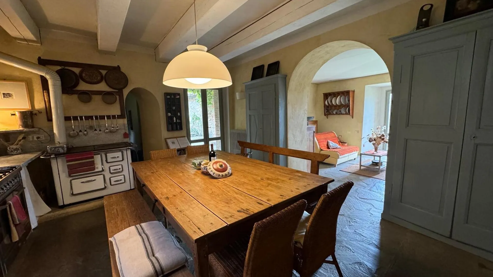 Casa de Férias Podere Fontebernardi Casa Con Vista Su Pienza