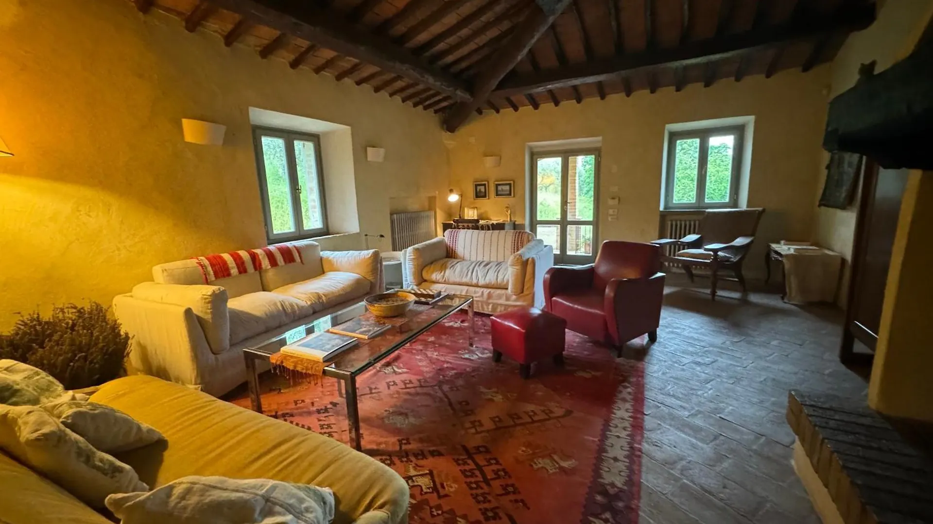 Casa de Férias Podere Fontebernardi Casa Con Vista Su Pienza Itália