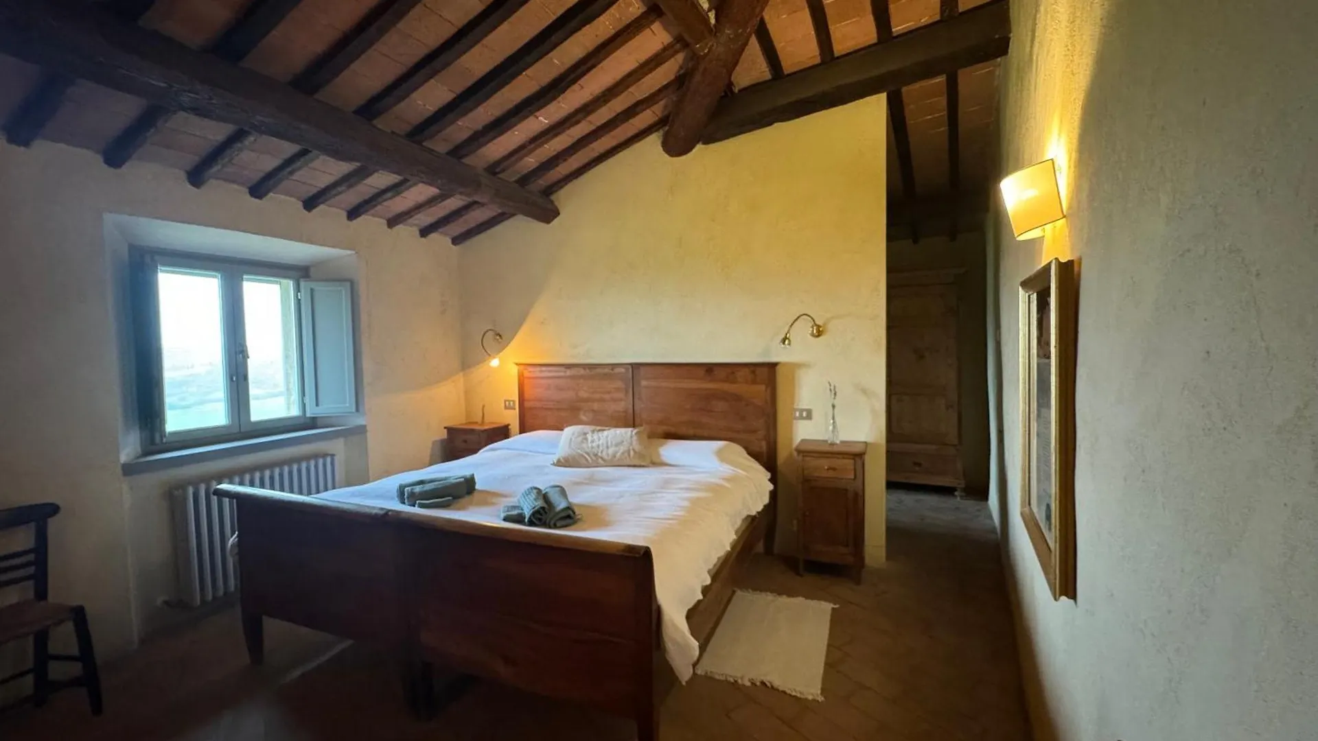 Podere Fontebernardi Casa Con Vista Su Pienza Itália